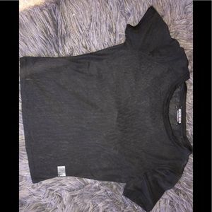 Mesh see-through crop top